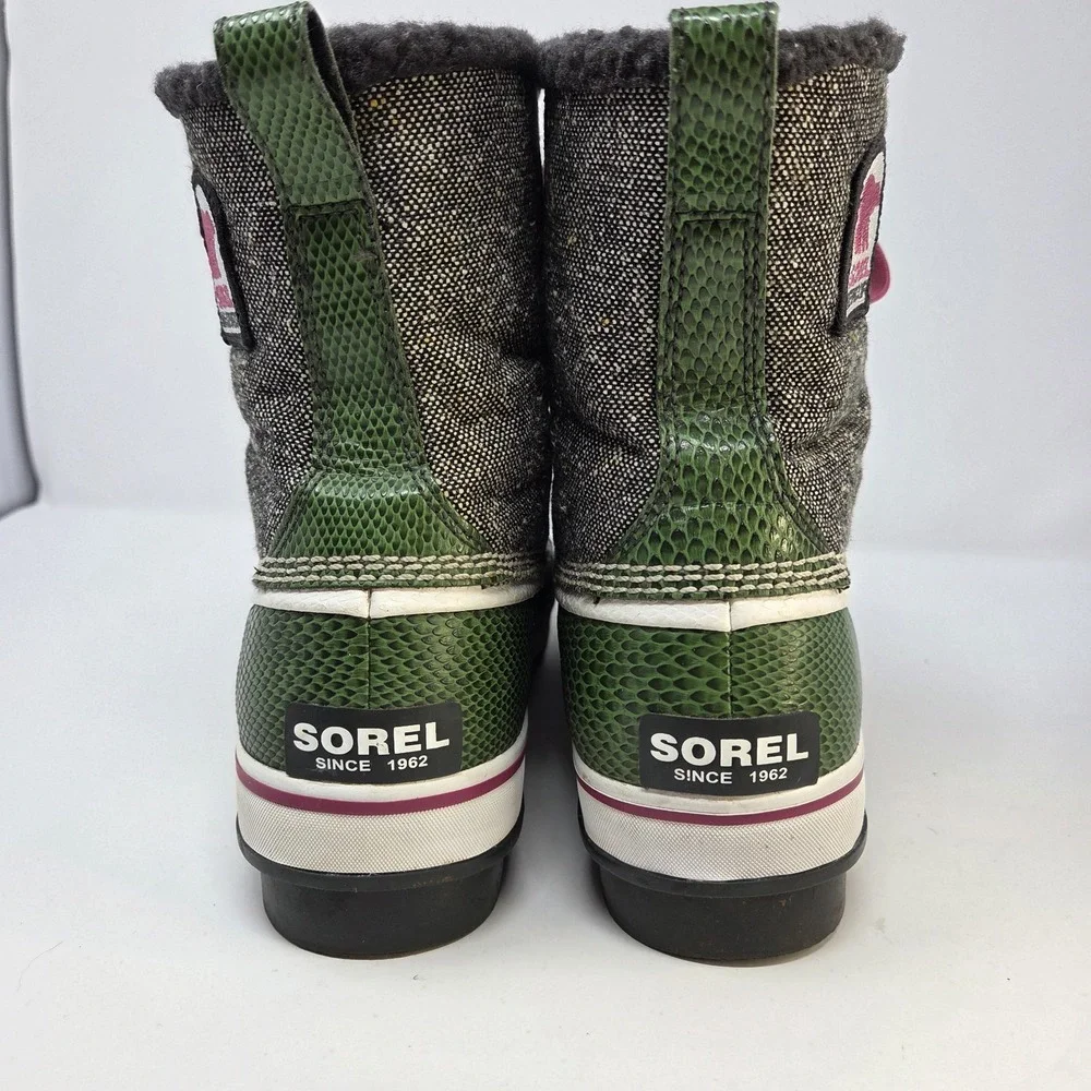 Women's Sorel Tivoli All-Weather Waterproof Lined Boots NL1530-330 Size 6.5